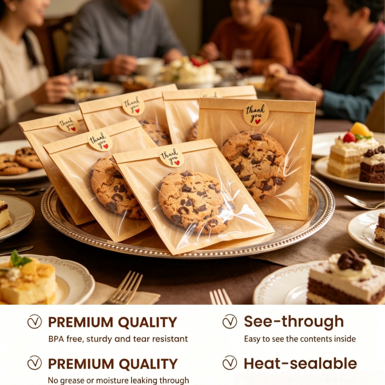 200 Pack Flip Top Sealed Baker - Commercial Printing And Packaging ulasan dan harga