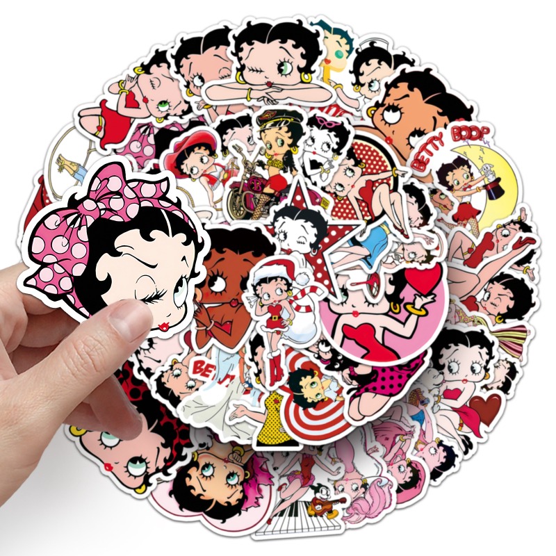 Betty Boop 50 stickers high co - Printer Paper ulasan dan harga