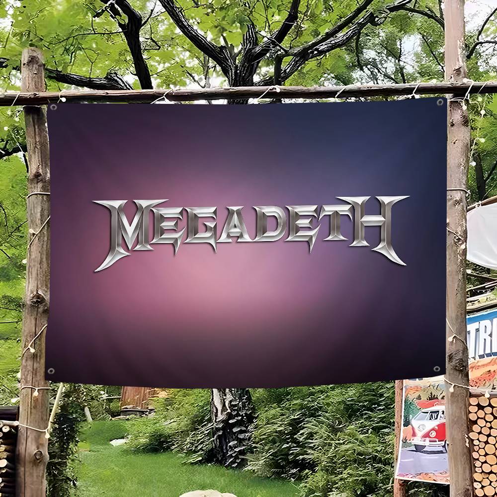 Rock Metal Band M-Megadeth Adv - Commercial Printing Company ulasan dan harga